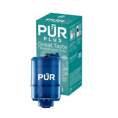 PUR PLUS Faucet Mount Replacement Filter 1-Pack, Genuine Count of 1, Blue - Image 1 of 4