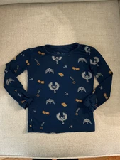 KYTE BABY BOY 2T “HARRY POTTER” LS SNUG FIT RAYON BAMBOO SPANDEX PJ TOP