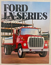 Ford LN Series 600 7000 Truck Sales Brochure 1982 Medium Duty Trucks
