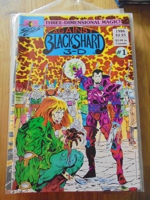Against Blackshard 3-D: the Saga of Sketch The Royal Artist (1986) - VERY GOOD