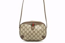 Old Gucci Accessories Collection Vintage Mini Shoulder Bag 066 Sherry GG Plus PV