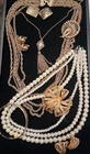 Gorgeous Vintage Gold Tone Jewelry Lot/Branded And Unbranded