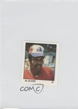 1983 Fleer Stamps Al Oliver 0b5