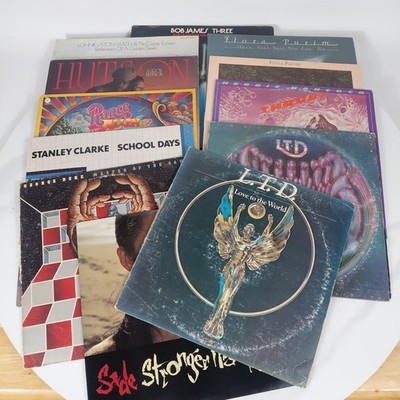 Jazz Funk Soul Vinyl Lot Herbie Hancock Sade Lonnie Liston Smith Flora Purim...