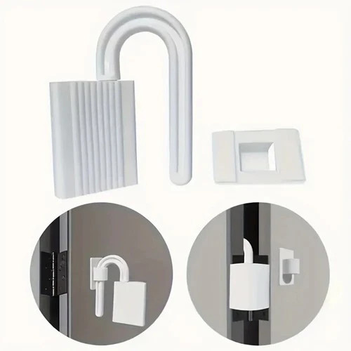 Anti Pinch Door Gap Stopper Set Finger Protection Door Blocker for Bedroom