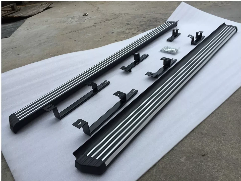 2 piezas pedales de peldaño lateral para estribo barra Nerf aptos para Subaru Solterra 2023-2026 Foto 4 de 4