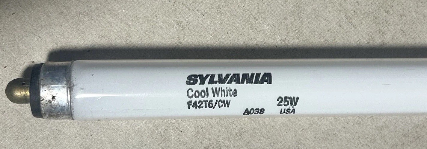 Sylvania F42T6/CW Cool White 25W Fluorescent Tube