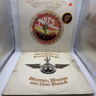 Lot 2 NEW RIDERS OF THE PURPLE SAGE Self Titled Home Home on the Road Vinyl LP