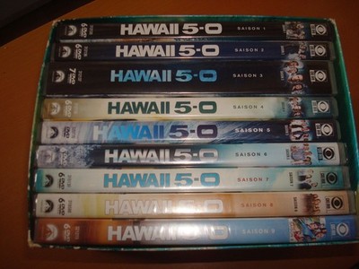 HAWAII 5.0 BOX 9 JAHRESZEITEN DVD AUDIO FRANZÖSISCH ENGLISCH DEUTSCH