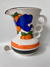 Vintage Wade Ceramics Art Deco Style Paradise Jug