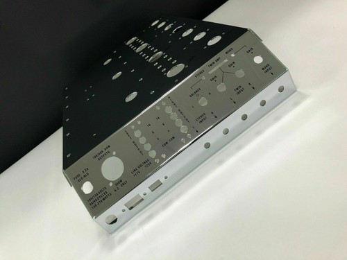 For McIntosh MC240 Amplifier Super Mirror Polished & Chrome Chassis - DIY
