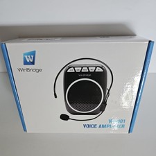 WinBridge M801 Bluetooth Voice Amplifier Wireless Mic Headset PA Speaker - NIB