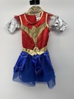 Wonder Woman Halloween Costume Girls Small - DC Marvel Kid Child Dress Up Ww84