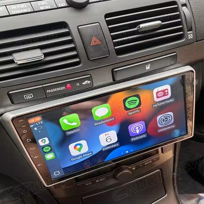 Autoradio Für Toyota Avensis T25 2002-2008 Android 15 Carplay GPS WiFi FM RDS BT