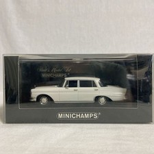 MINICHAMPS 1/43 Mercedes Benz 300SE lang 1965 White Miniature Car Minichamps