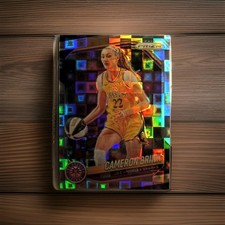 Panini Prizm Cameron Brink Checkerboard #87 Los Angeles Sparks 2025 WNBA