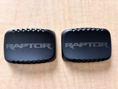 OEM 2022-2026 Ford F-150 Bronco Raptor Fog Lamp Cover Protector Caps. One Pair - product listing photo