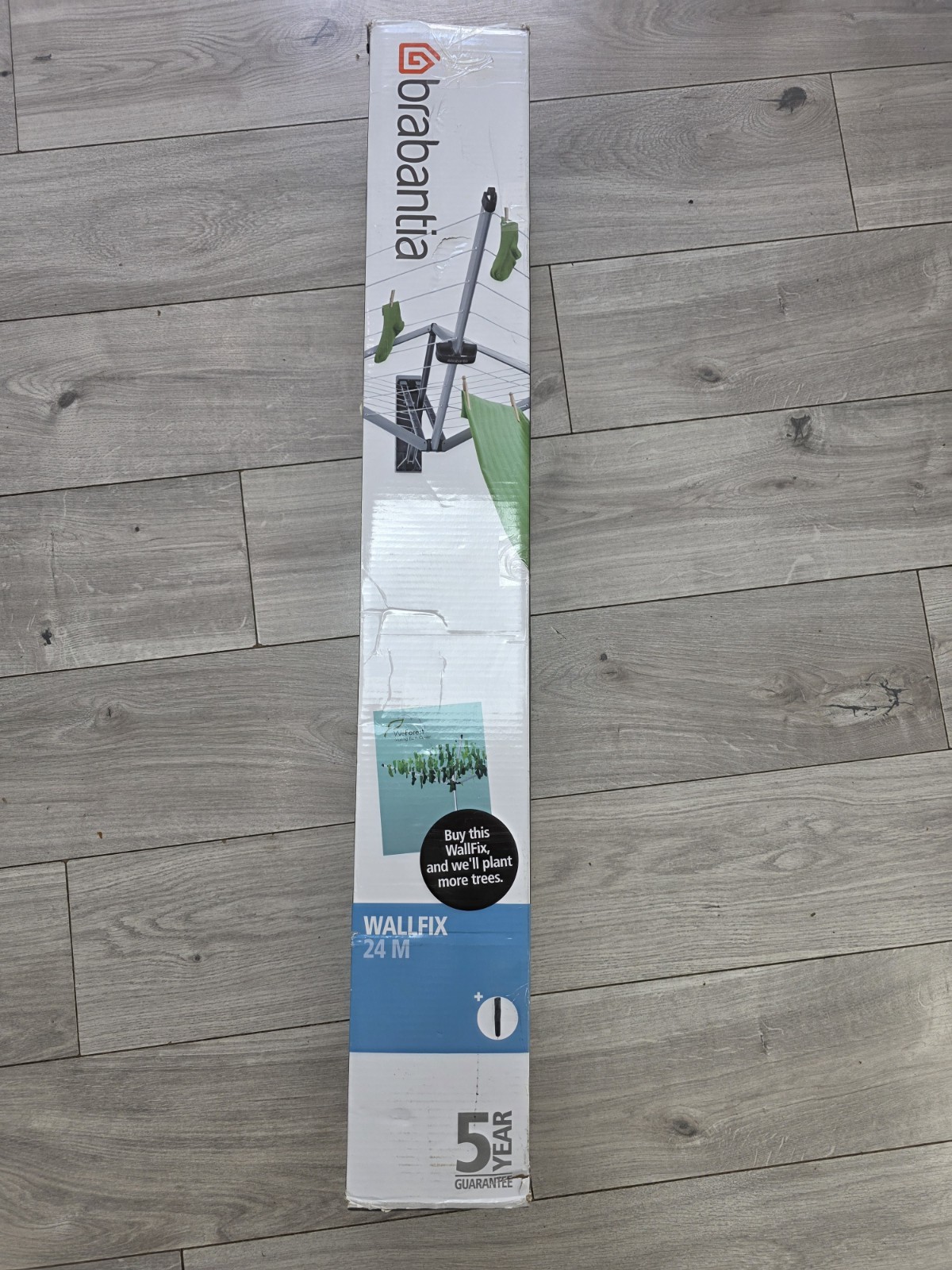 Brabantia Wallfix Wall Mounted Clothes Dryer Airer