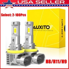 100x H11 H8 H9  LED Headlight Conversion Kit H/L Beam 100W 20000LM Focused 6500K