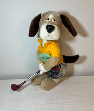 Duffers Mulligan Golfing Dog by 24K Co.1994 Plush Tagged Wilshire RETIRED