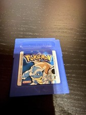 Thumbnail of ebay&reg; auction 128001757592 | Nintendo Gameboy Pokemon Blaue Edition gebraucht