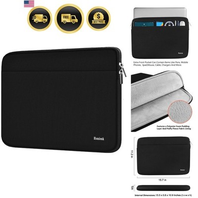 Laptop Case Sleeve 15.6 inch, Shockproof Protective Notebook Case with Access...