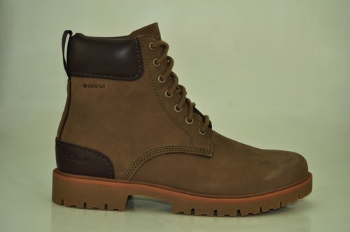 Clarks Rossdale Hi GTX Gore-Tex Boots Waterproof Ankle Boots Men - Picture 2 of 19