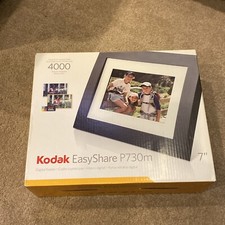 NEW KODAK EASY SHARE DIGITAL PICTURE FRAME - P730m - 7" Screen, Holds 4000 Pix