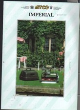 ATCO "IMPERIAL" Pedestrian Lawn Mowers Brochure Leaflet