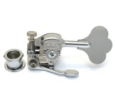 Hipshot Shiny Nickel Ultralite 1/2 Clover Key Bass Drop Machine D-tuner X-tender