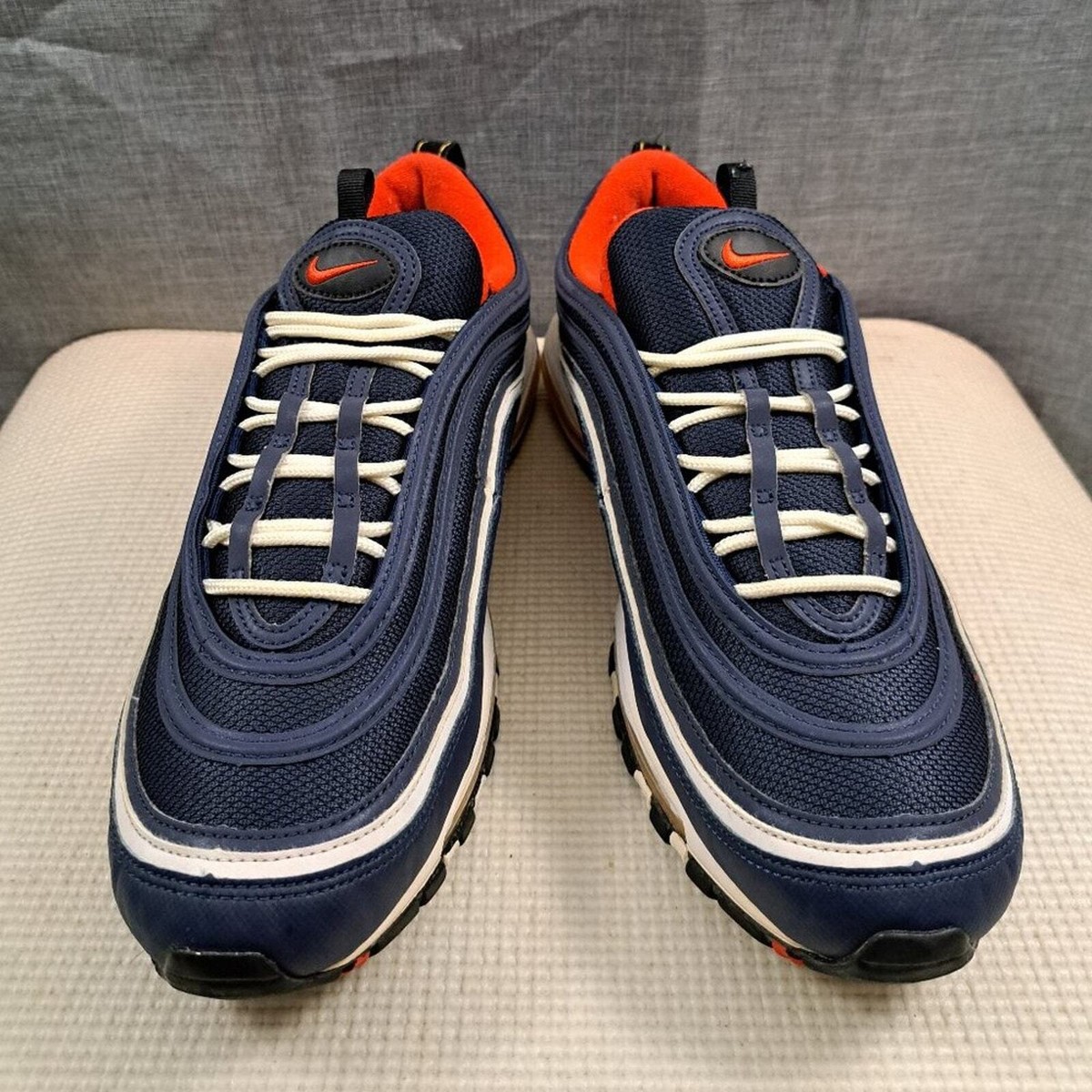 Sneaker Air Max 97 Navy Blue Habanero Red Deals Nike Nike Air Max