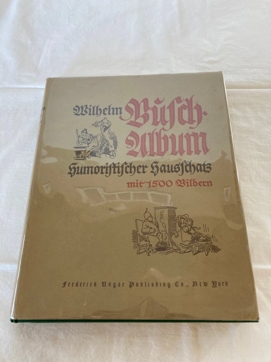 Wilhelm Busch Original Antiquarian & Collectible Books for sale - eBay