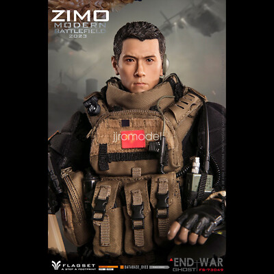 ミリタリー 1/6Modern Battlrfield End War Ghost Zimo 1/6 scale FLAGSET FS-73049 Modern Battlefield End War Ghost Zimo