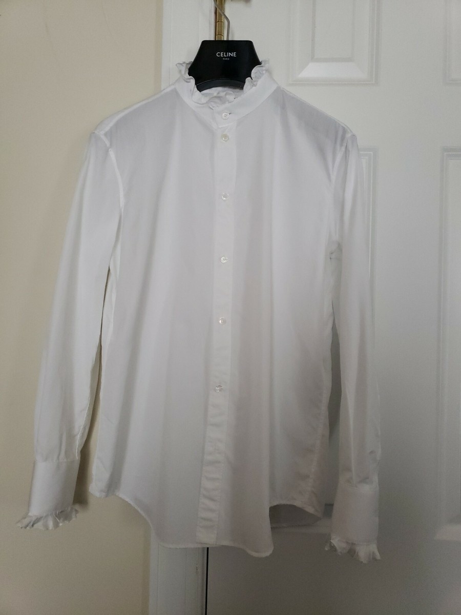 Celine CLASSIC SHIRT IN COTTON POPLIN FR40 | eBay 