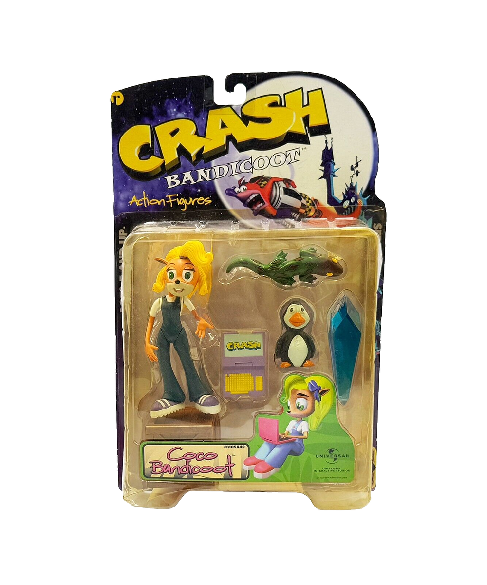クラッシュバンディクー　Crash Bandicoot Tiny フィギュア クラッシュバンディクー Crash Bandicoot Tiny フィギュア