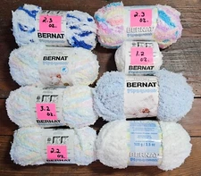 Bernat PIPSQUEAK Yarn🧶3.5 oz. Skeins🧶5-COLORS TO PICK FROM🧶SOLD PER SKEIN
