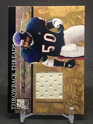 2004 Donruss Elite Throwback Threads TT-13 Mike Singletary /150 Chicago Bears
