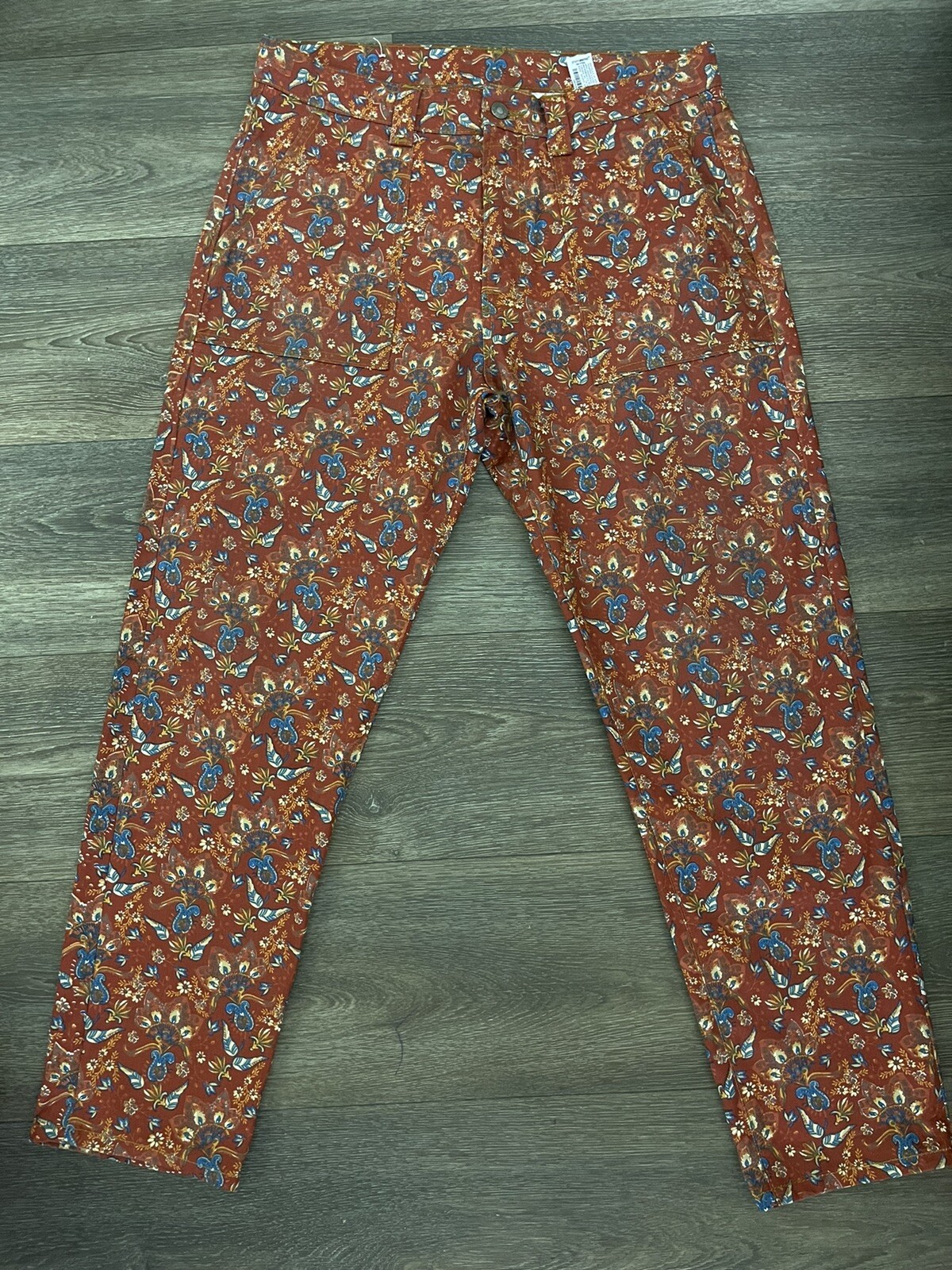 Zara men's text print cargo pants, black, size L | eBay