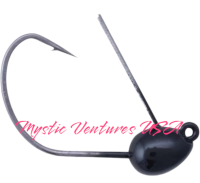 berkley fusion weighted wacky hooks SHARP #1/0 Qty10 Berkley Fusion19 Weighted Wacky Jig Head Hook - YOU PICK  WEIGHT