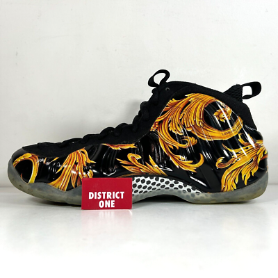 Supreme x Nike Air Foamposite One SP Black 2014 - Size 11 - 652792 
