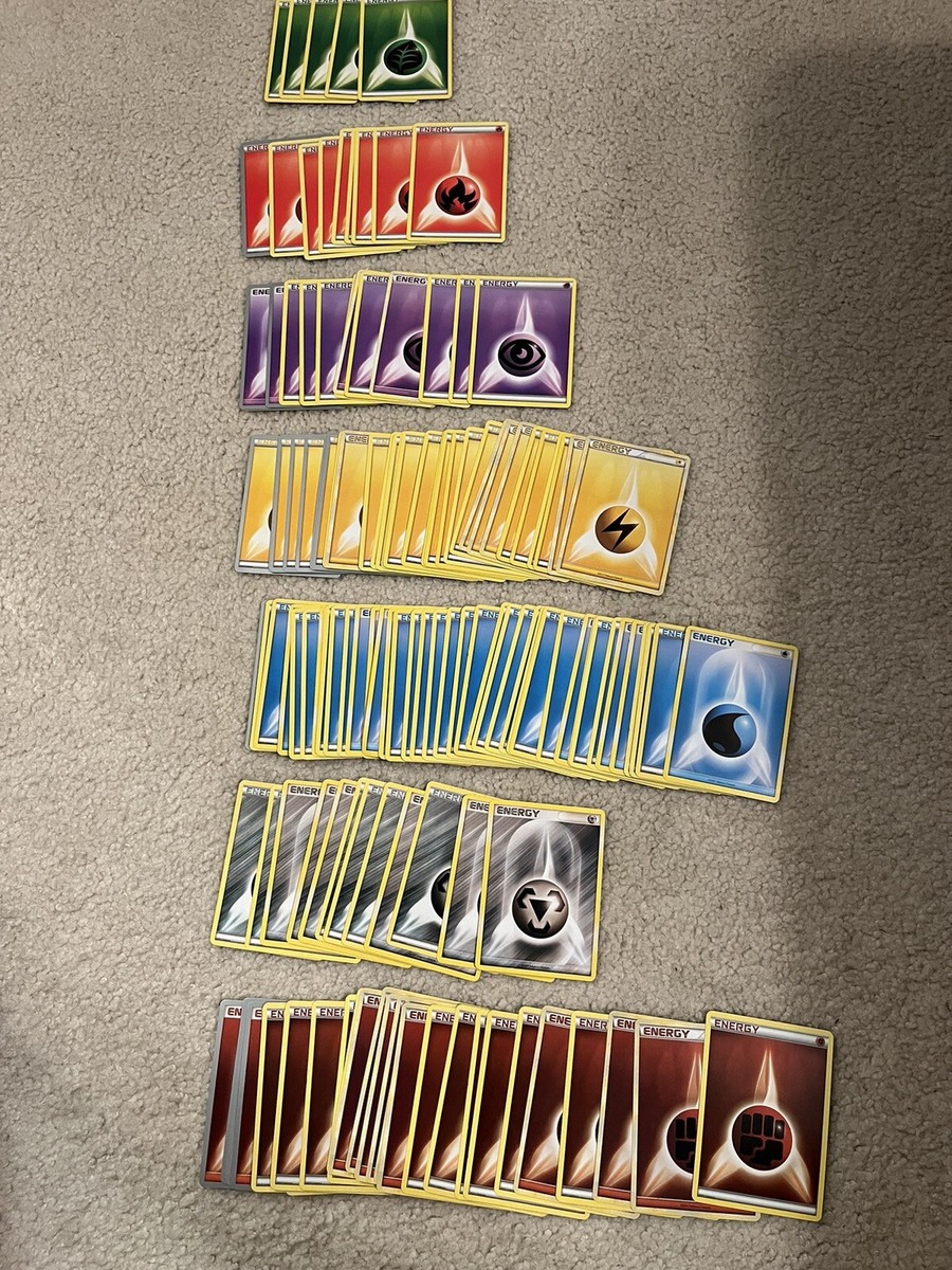 Pokemon TCG Lot - 135 Energy Cards (Various Years & Styles Pokemon TCG Lot - 135 Energy Cards (Various Years & Styles