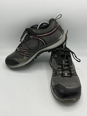 Keen 1018631W Women's Sedona Low Raven/Rose Dawn Safety Work Shoes Size 8.5W