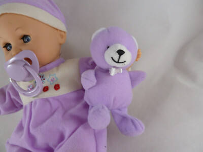 Vinyl & Cloth Baby Doll 11.5