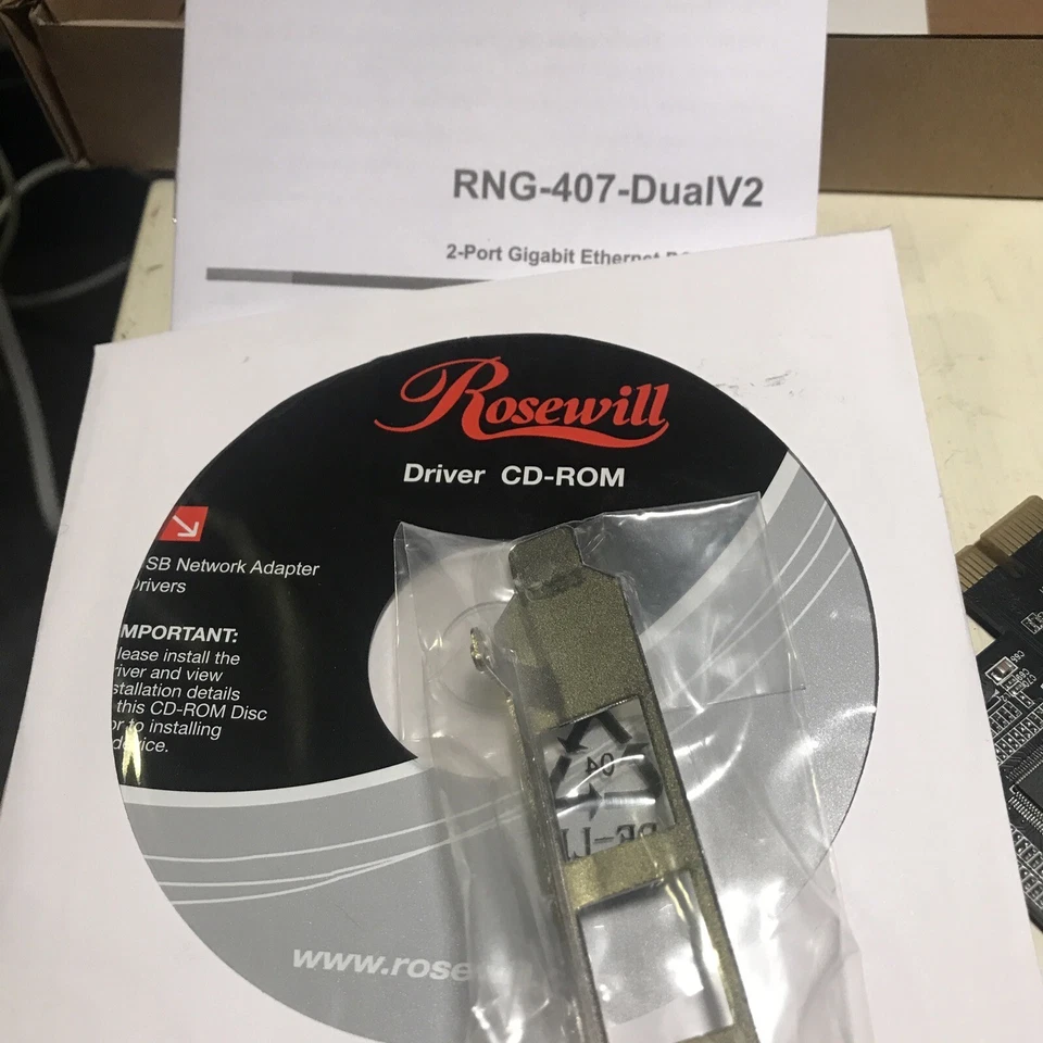 Rosewill RNG-407-Dualv2 Port 2-Port Gigabit Ethernet PCIe Card - Image 4 of 4