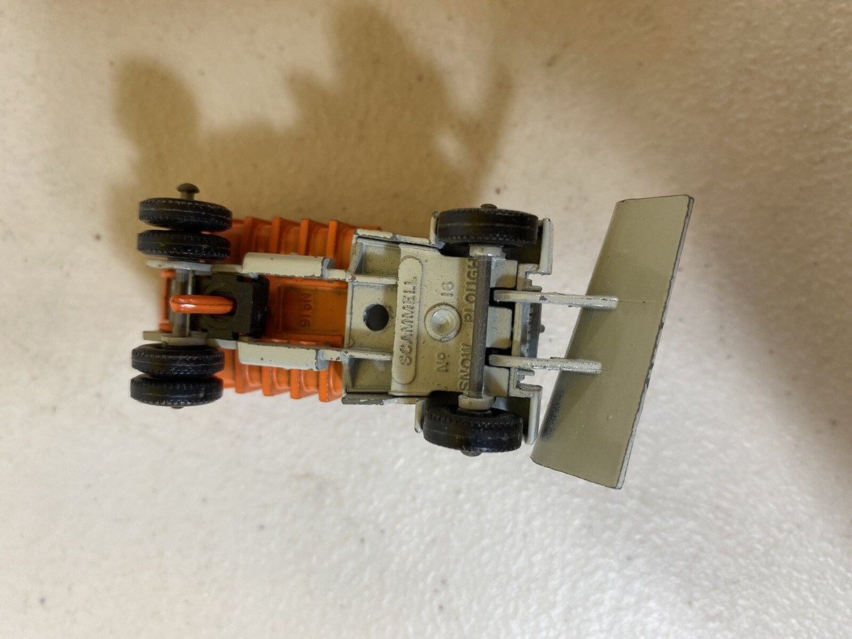 Matchbox Lesney vintage toy car box Scammell Mountaineer
