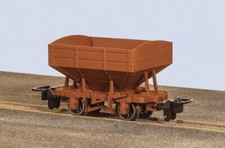 GR-340UB Peco Snailbeach DR 4 Wheel Hopper Plain Brown