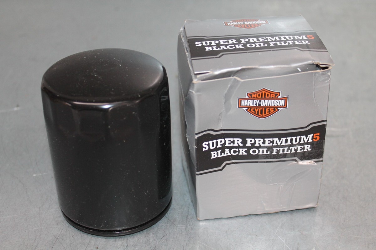 Replacement Long Oil Filter Black Fits Harley-Davidson 62700296 - Main Image