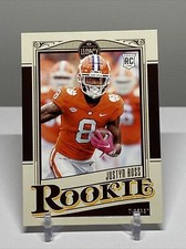 2022 Panini Chronicles Legacy Draft Football Justyn Ross RC #20 Clemson Rookie