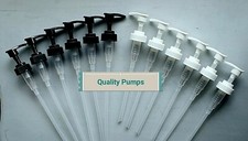 Soap Dispenser Replacement Pumps Mason Jar Bottles Black/White Plastic Quality