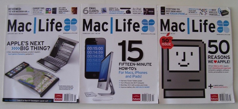 Mac|Life 2011 Issues 48-50 (January - March) Hardly Used